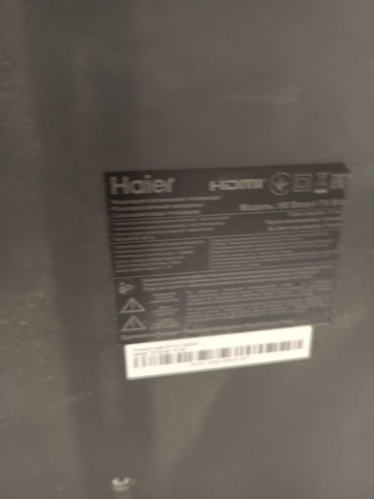 Продаю телевизор на запчасти Haier есть торг