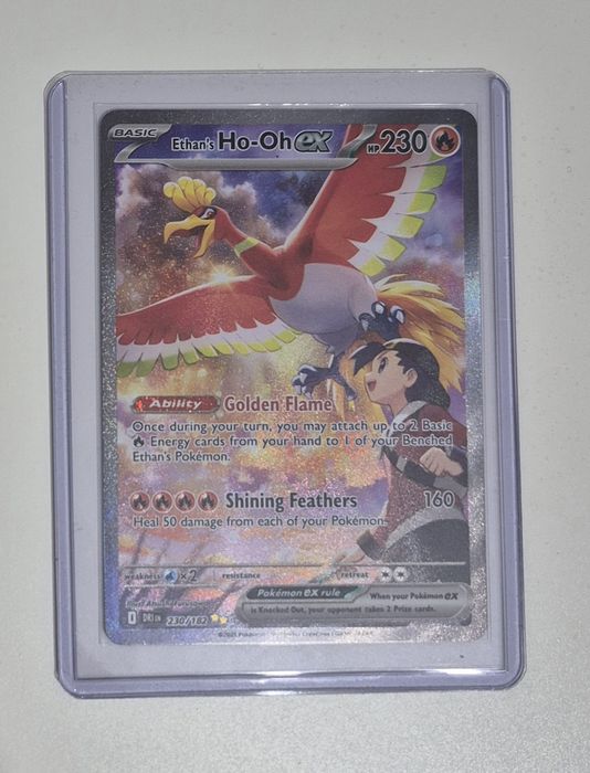 Pokemon Ethan's Ho-Oh ex  230/182 Destined Rivals