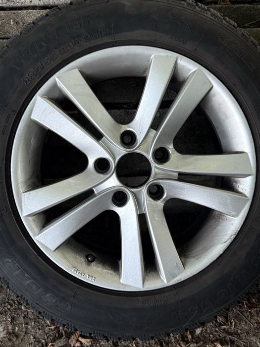 Джанти 16 ки с зимни гуми за BMW