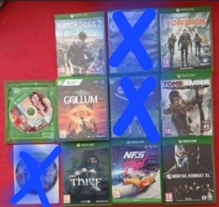 ,Gollum,GTA,NFS ,tomb raider ,mortal  kombat...etc