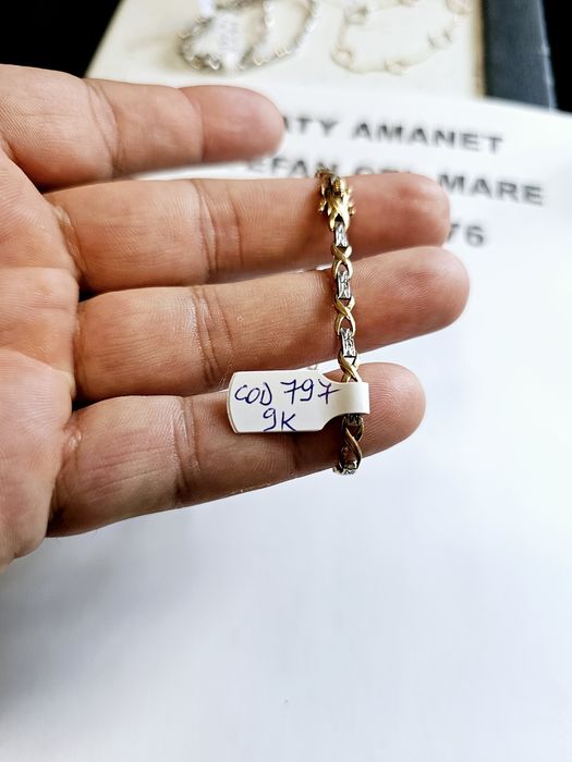 Vand bratara dama din aur 9 k 5.17 g cod 797