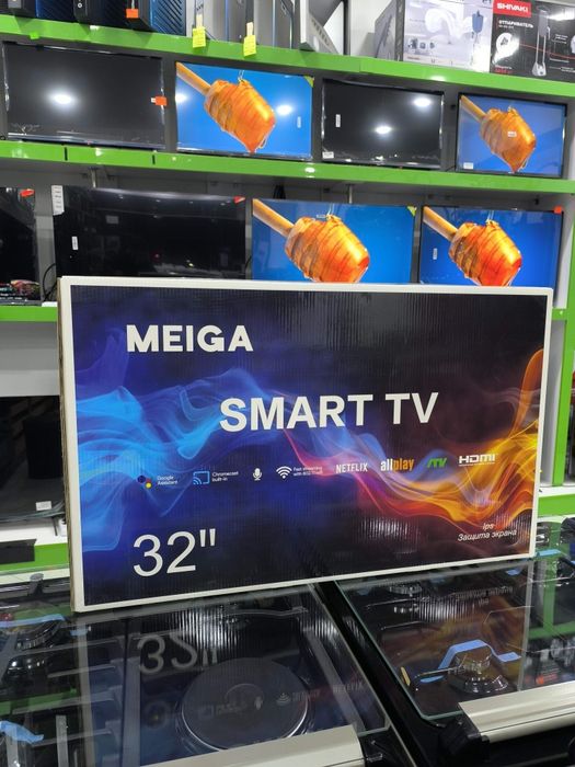 Meiga 32tv Smart Android. Aksiya narxi 1,049,000 dan.