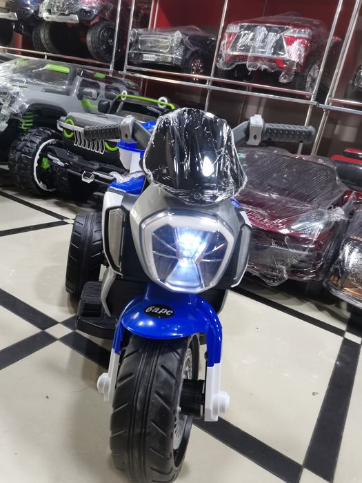 Новый детский мотоцикл колеса резиновые