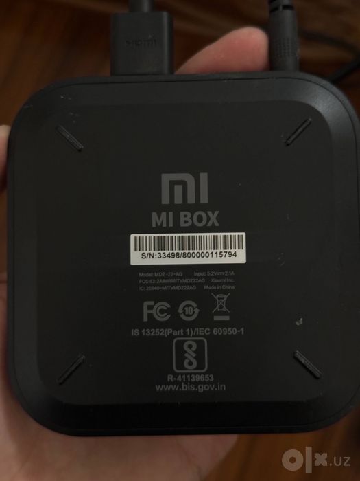Xiaomi mi box 3 4K orginal pult bilan