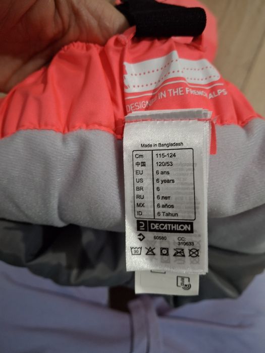 Pantaloni ski Wedze Decathlon 116/122