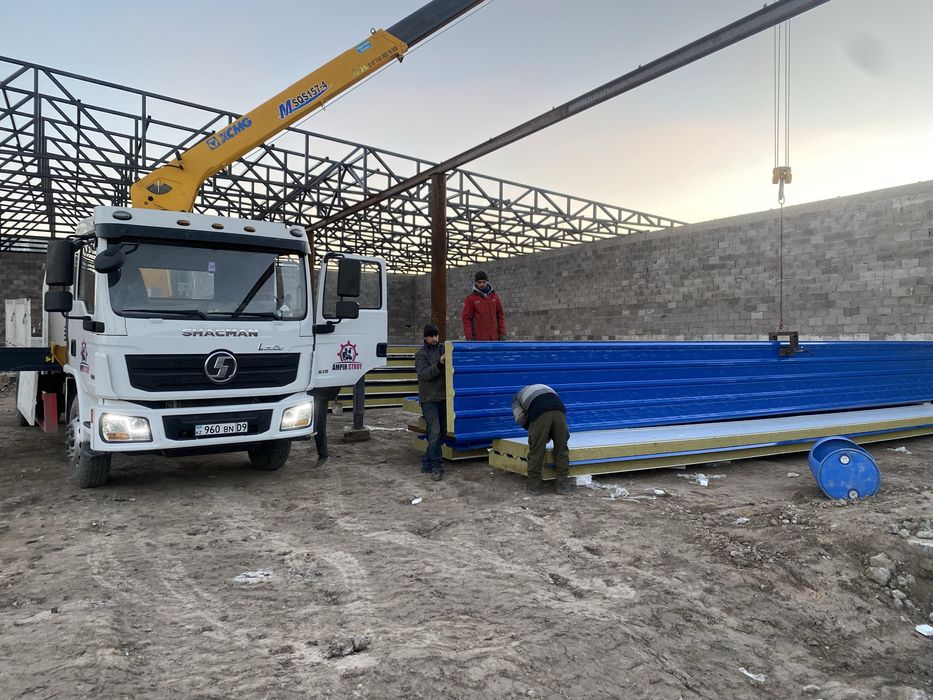 Услуги манипулятора, автовышки.