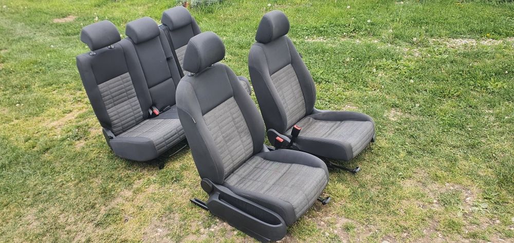 Interior set scaune fata cu incalzire si bancheta spate golf 5 plus golf 6 plus
