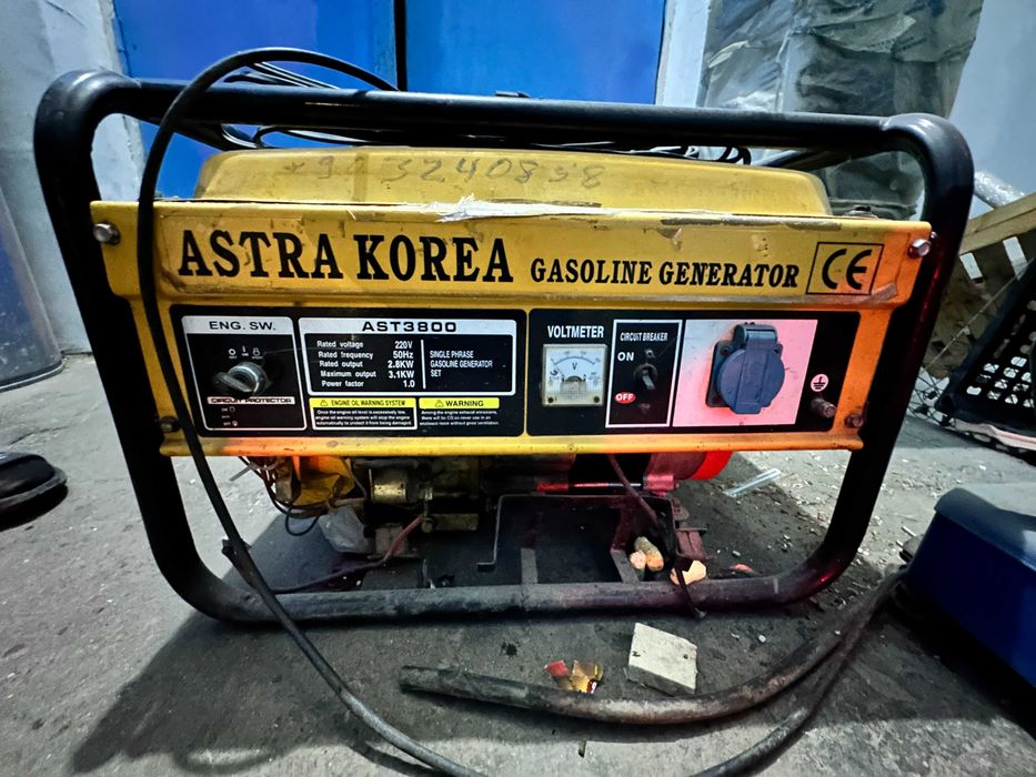astra korea генератор ast 3800 Б/у
