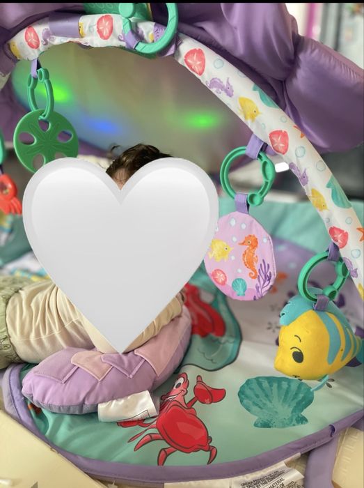 Активна гимнастика за бебе Disney Baby Малката русалка
