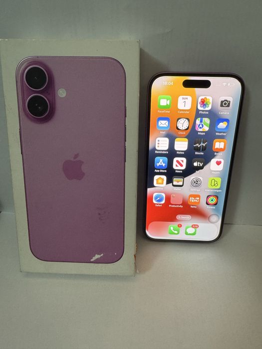 Apple iphone 16  128gb pink с гаранция