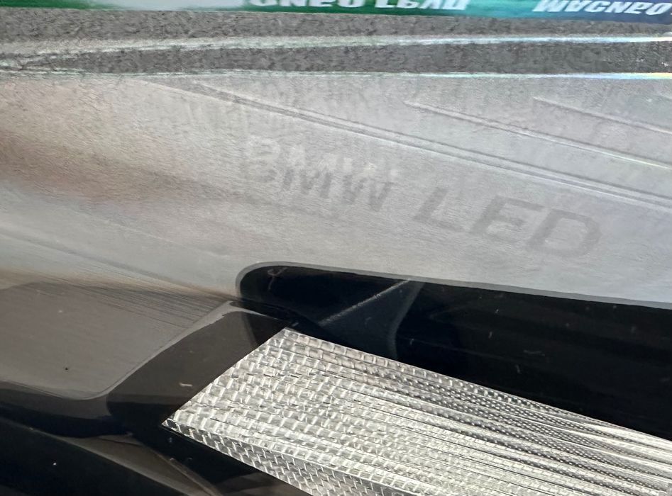 Фар far десен фарове Black за Бмв Г30 Г31 фейс Bmw 5 G30 G31 LCI,USA