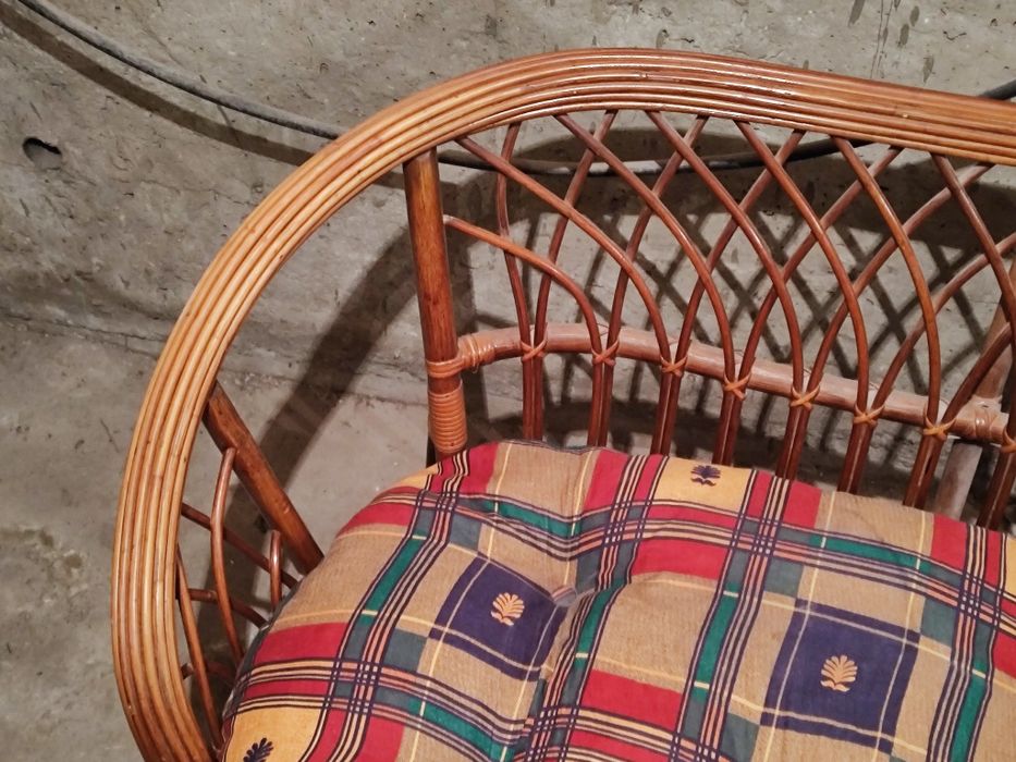 Градинска Плетена мебел диван