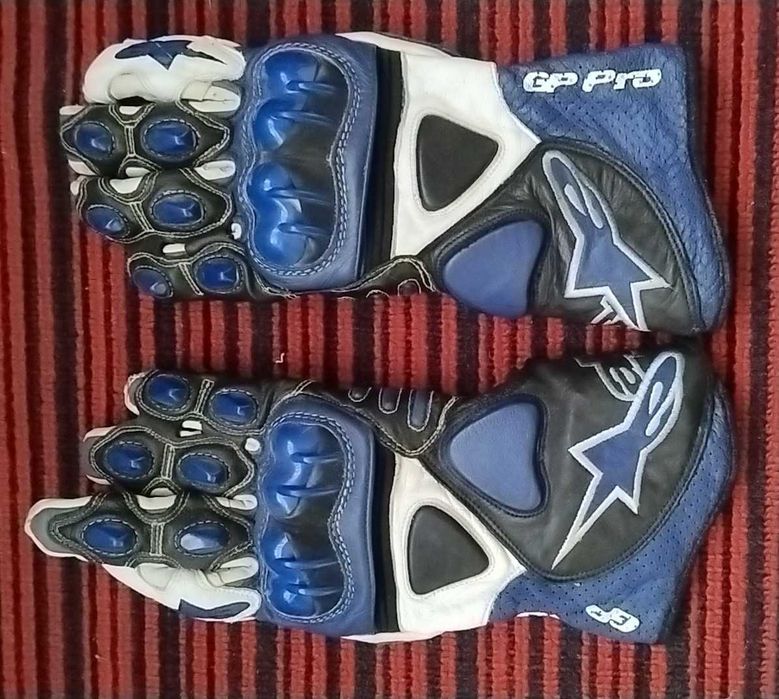 Mănuși moto Alpinestars GP Pro mărimea L și First Bike mărimea M