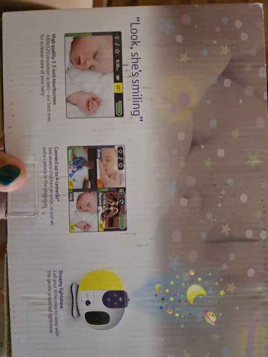Camera video bebeluș BT 7500 cu spectacol lumini