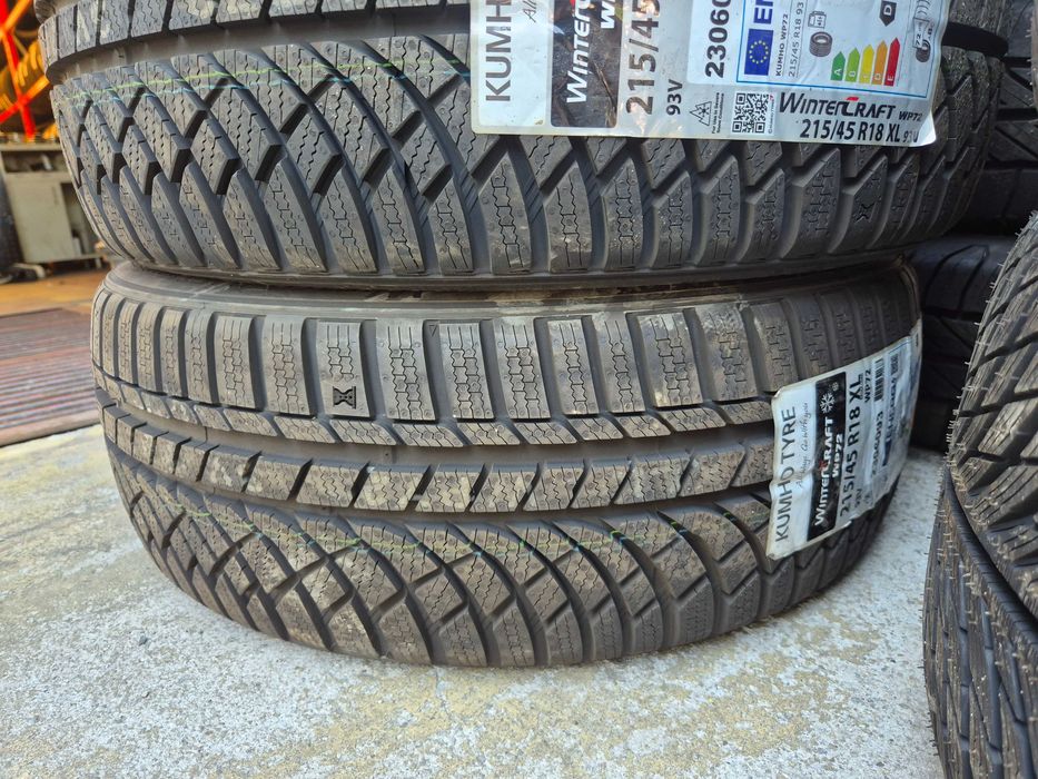 4 Anvelope M+S IARNA - 215/45/18 93V XL - Kumho Craft WP72 - NOU - DOT 2023 !