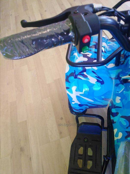 Детско електрическо АТВ / ATV 1200W с 3 скорости АТВ - Blu SPORT