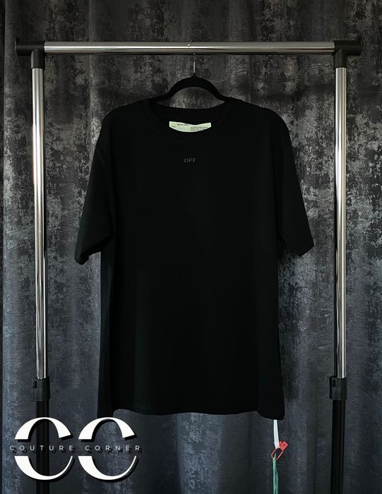 Tricou OFF-White • Calitate TOP • BIack Rubber S/S Skate