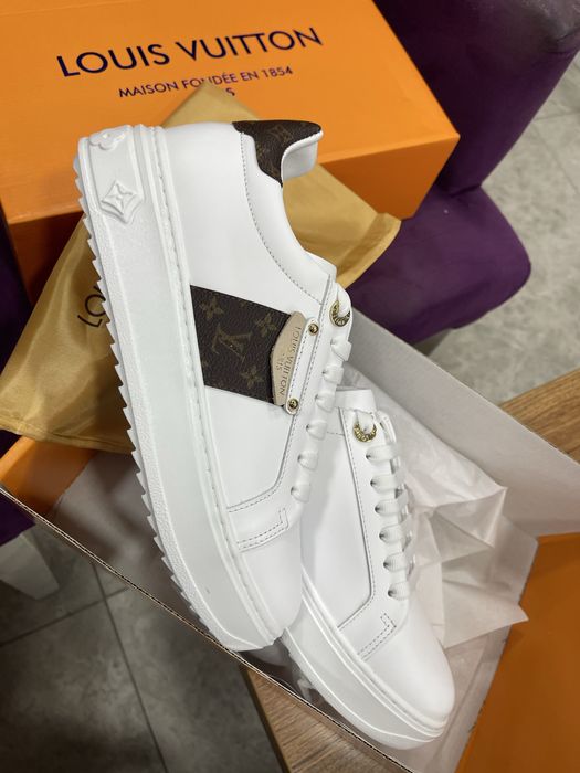 Adidasi LV piele naturala