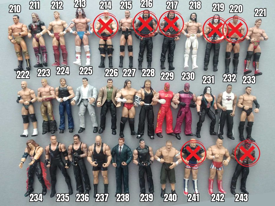 Кечисти Екшън Фигурки WWE Pro-Wrestling Кеч Играчки John Cena 3/3