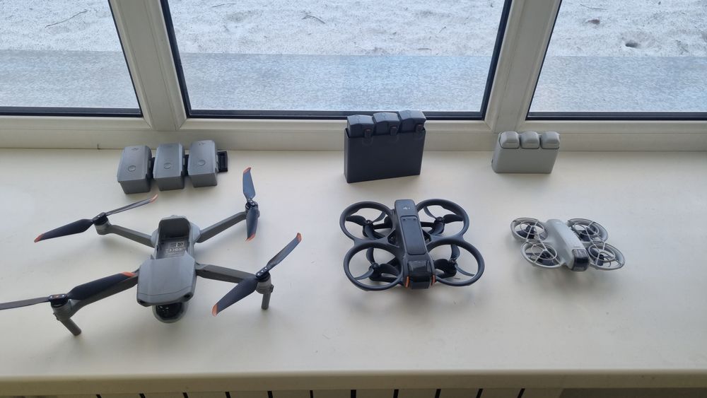 Съёмка с квадрокоптера