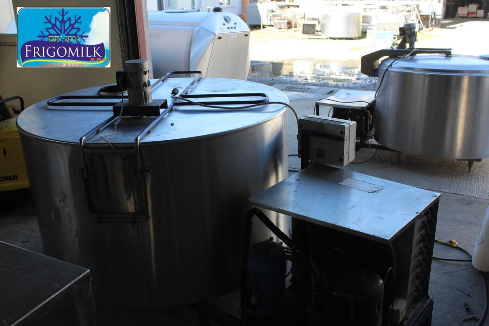 Racitor lapte 300 litri, bazin racire lapte, tanc lapte inox 220V