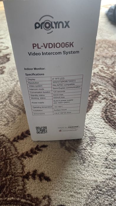 Домофон с камерой