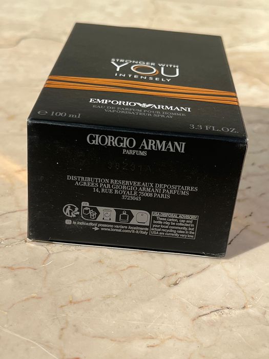 Stronger With You intensly by Emporio Armani