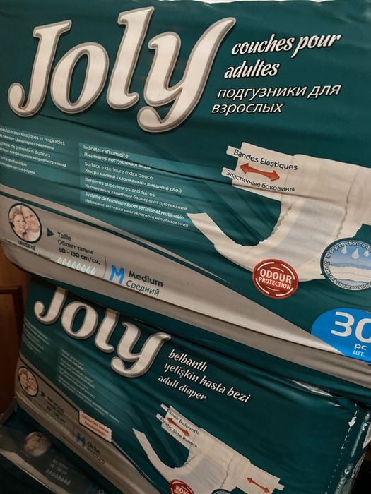 памперсы Joly для взрослых размер М