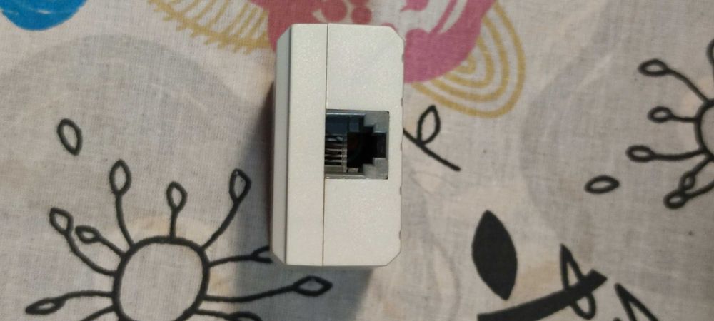 Разветвитель 1 на 2 телефонных городских проводов RJ 11 Сплитер