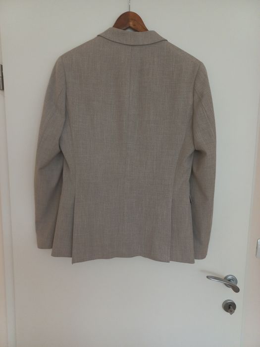 Мъжко сако, пролетно, беж, McNeal, slim fit