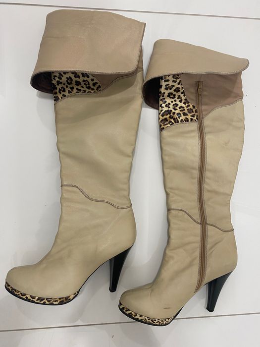 Елегантни Чизми-Ботуши Естествена кожа