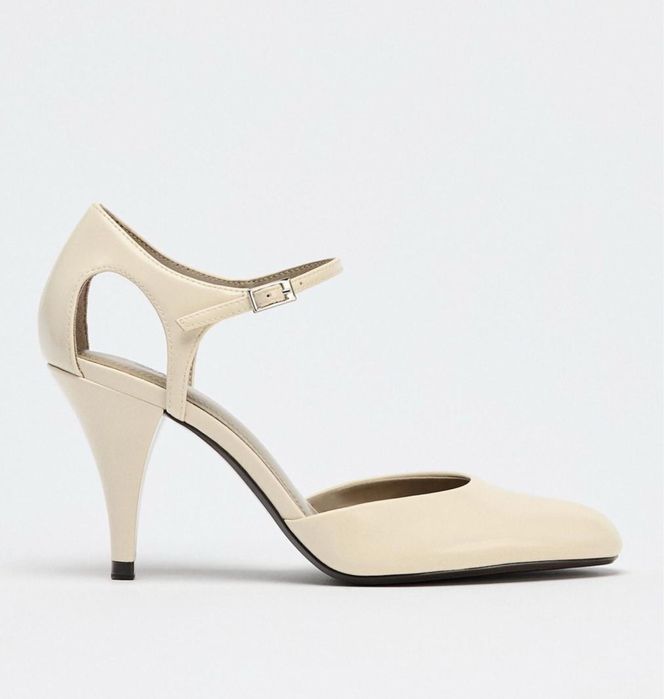 Туфли бежевые, новые