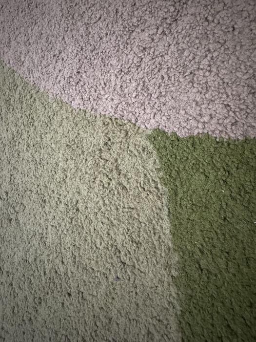 Ковёр домашний зеленый