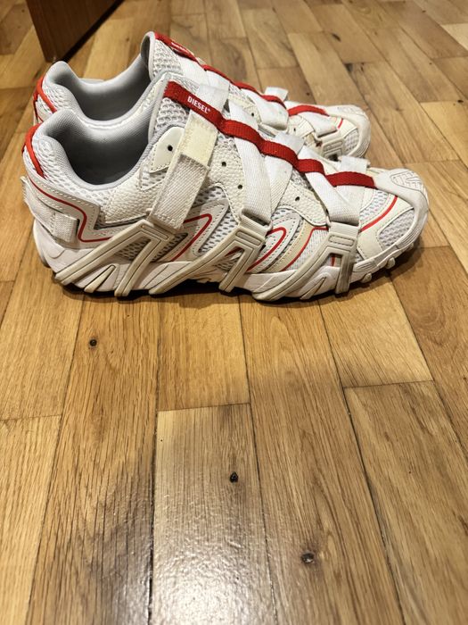 Diesel White S-Prototype-Cr Sneakers