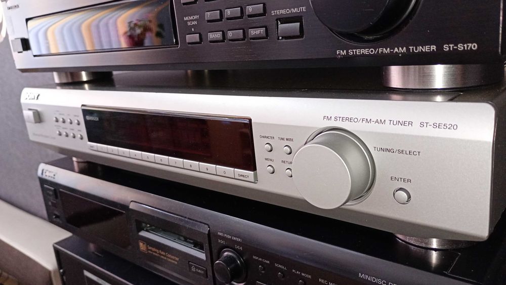 ОБЩА ЦЕНА Sony minidisc тунер мини диск tuner сони минидиск mini disc за ремонт!