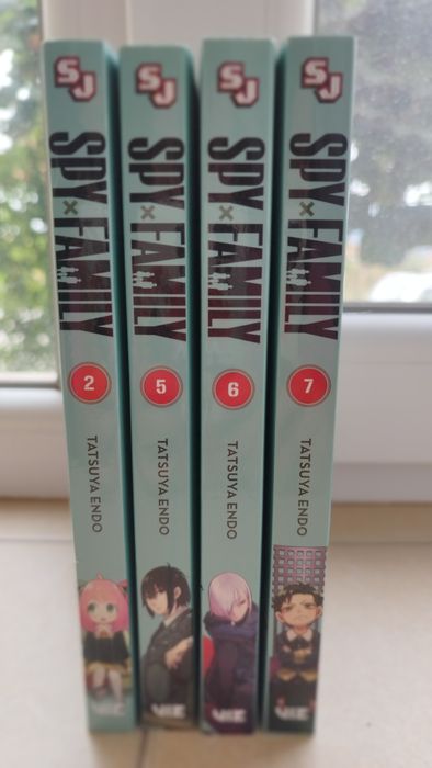 Spy x family vol. 2,5,6,7
