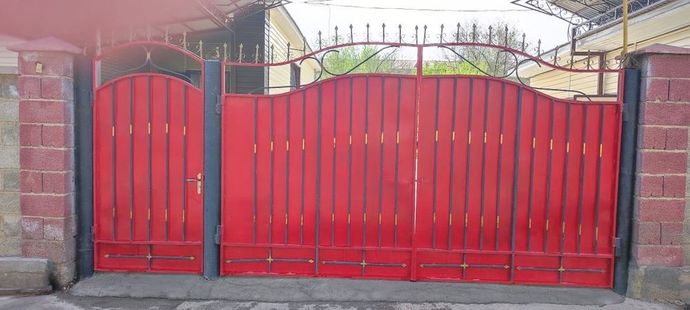 Ворота с калиткой