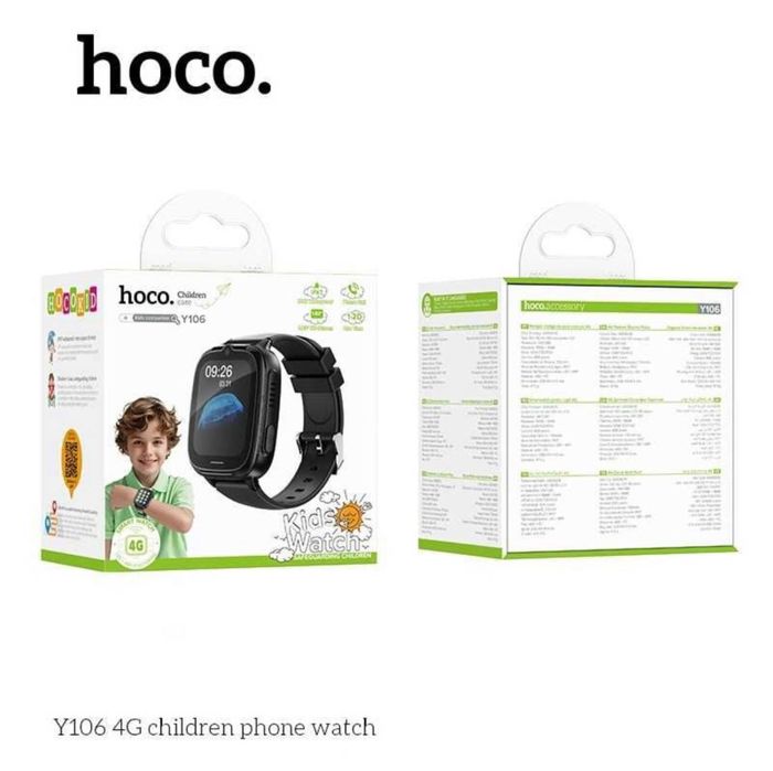 Детские Смарт-Часы HOCO Y106 4G Доставка есть!