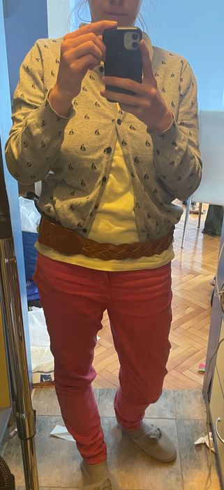 Колан max & co max&co естествена кожа