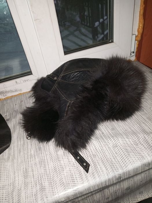 Шапка материал песец