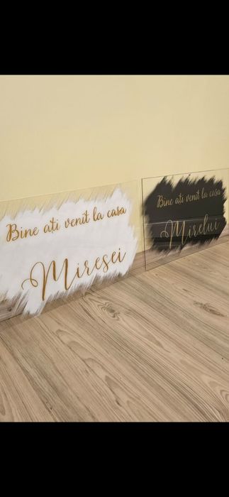 Panouri personalizate nunta