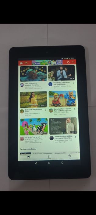 Amazon Fire 7 – tabletă funcțională, bună pentru YouTube și internet