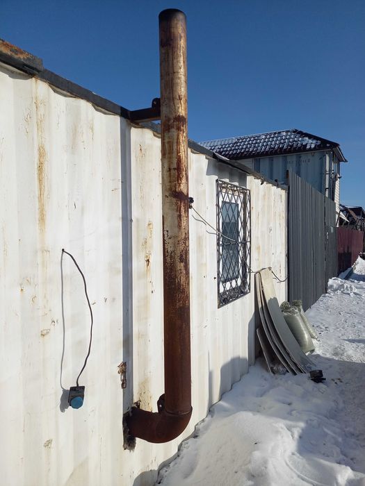 Печка водяная с трубой