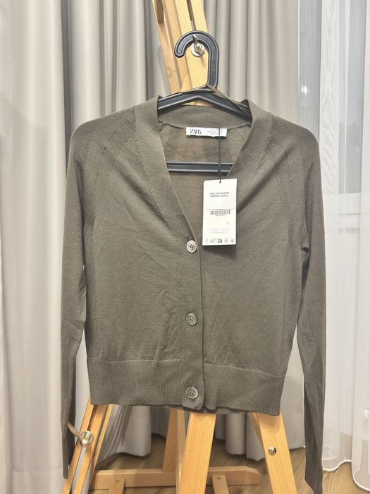 Zara нова жилетка екстара фина вълна/ Massimo dutti