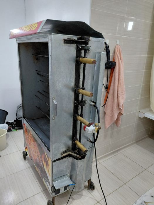 Гриль аппарат 20куры газ электр универсал