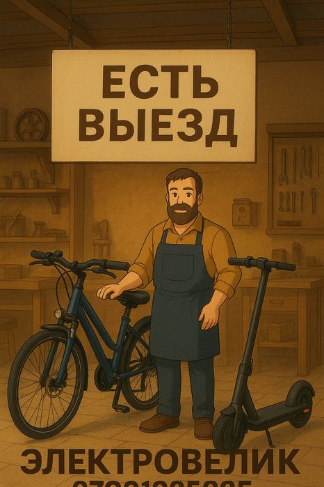 Электровелик ремонт