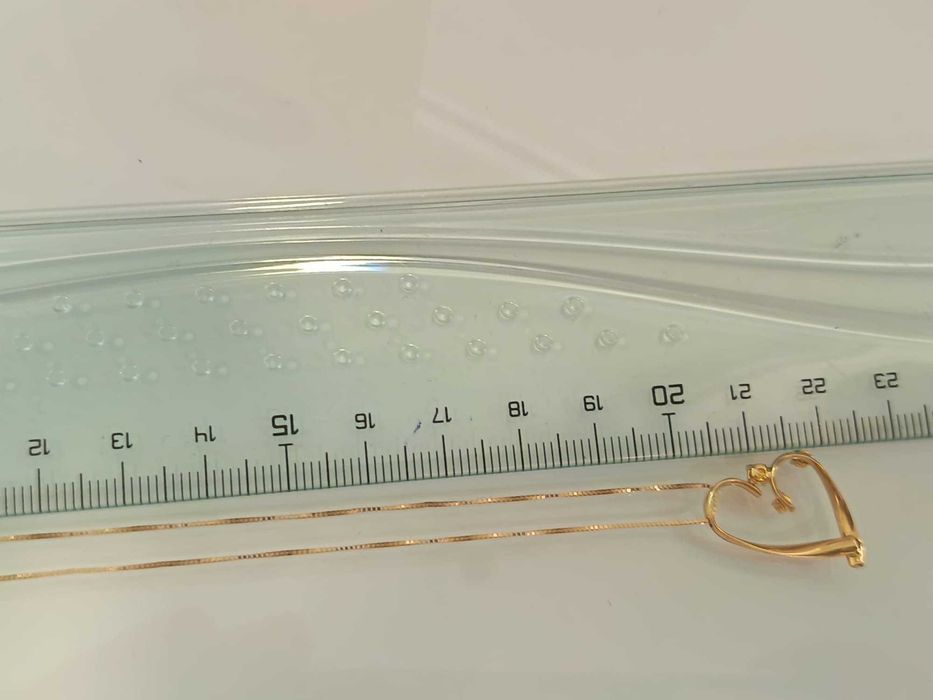 (AG41) Colier aur 18K b5927.3 Certificat de garantie