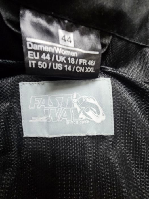 Costum moto de damă FastWay 44 nou