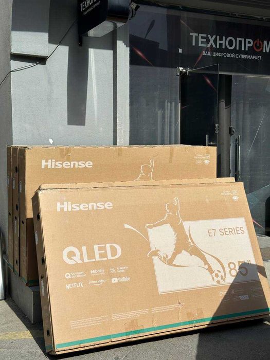 Телевизор HISENSE 85 smart tv Q-Led АКЦИЯ !!!