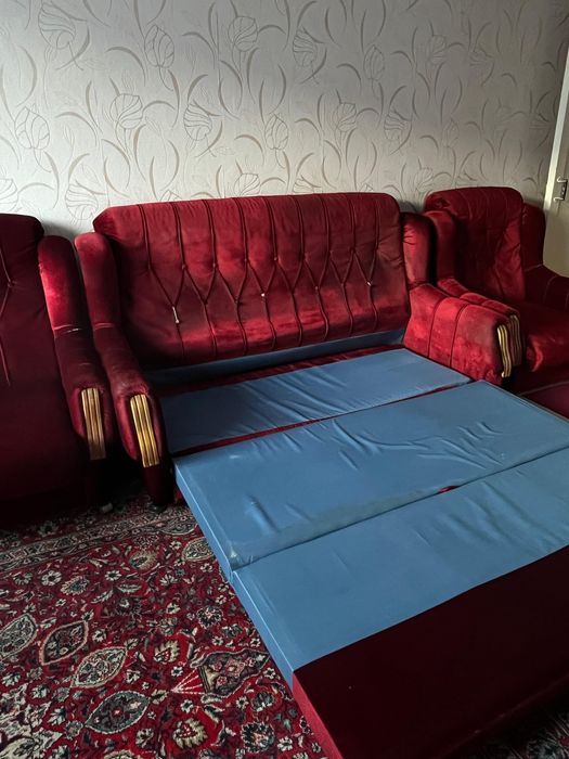 Диван и 2 кресла